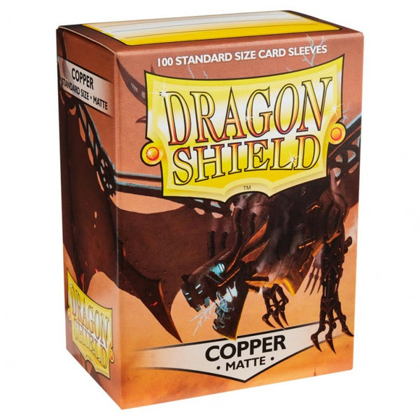 Dragon Shield: Standard - Matte: Copper 100 Count