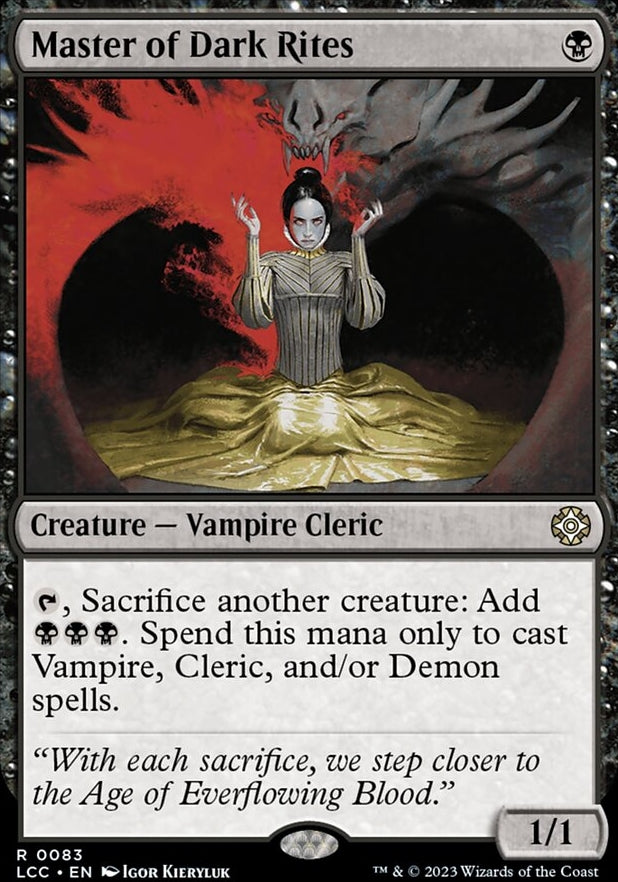 Master of Dark Rites [#0083] (LCC-R)