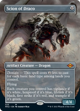 Scion of Draco [#323 Alternate-Art Borderless] (MH2-M)