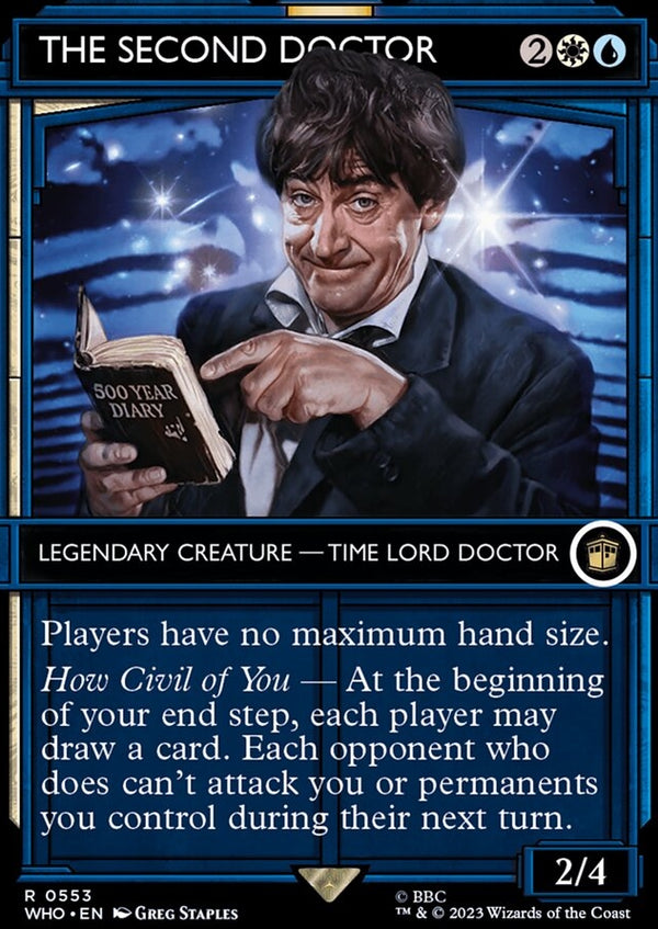 The Second Doctor [#0553 Tardis Showcase] (WHO-R)