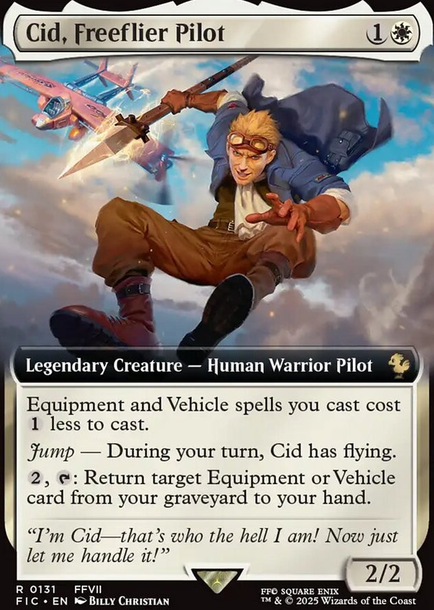 Cid, Freeflier Pilot [ #0131 Extended Art ] (FIC-R)
