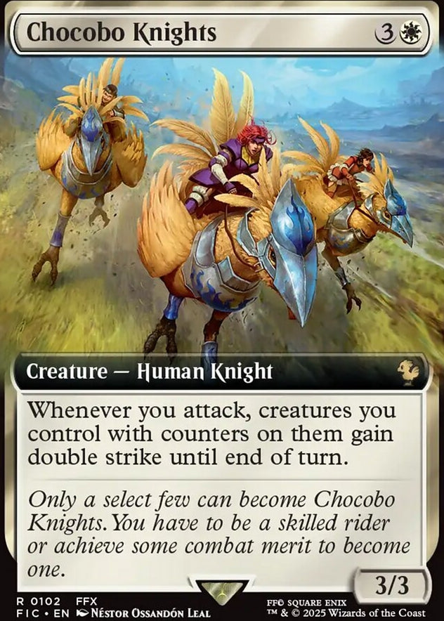 Chocobo Knights [ #0102 Extended Art ] (FIC-R)