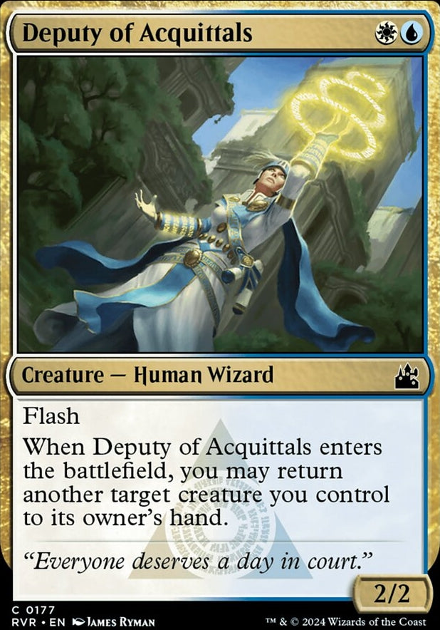 Deputy of Acquittals [#0177] (RVR-C)