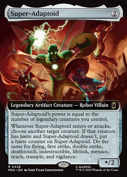 Super-Adaptoid [ #0428 Extended Art ] (MSH-R)