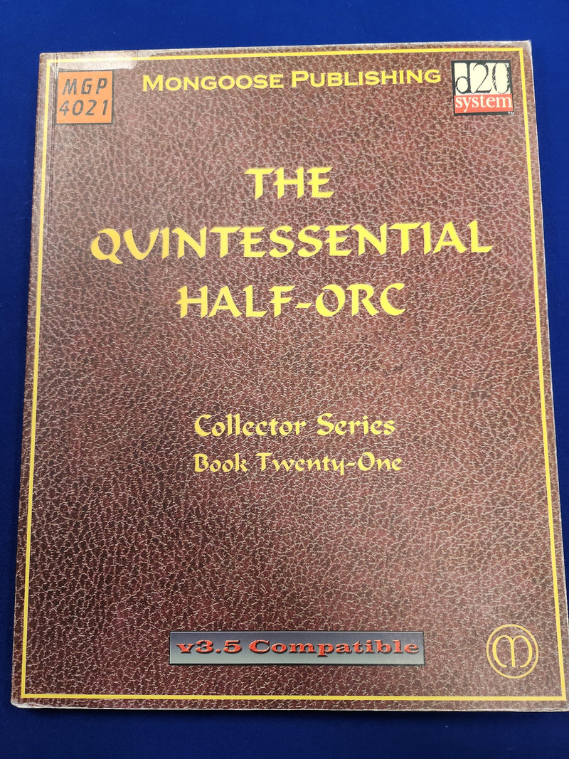 MGP 4021: The Quintessential Half-Orc (USED)