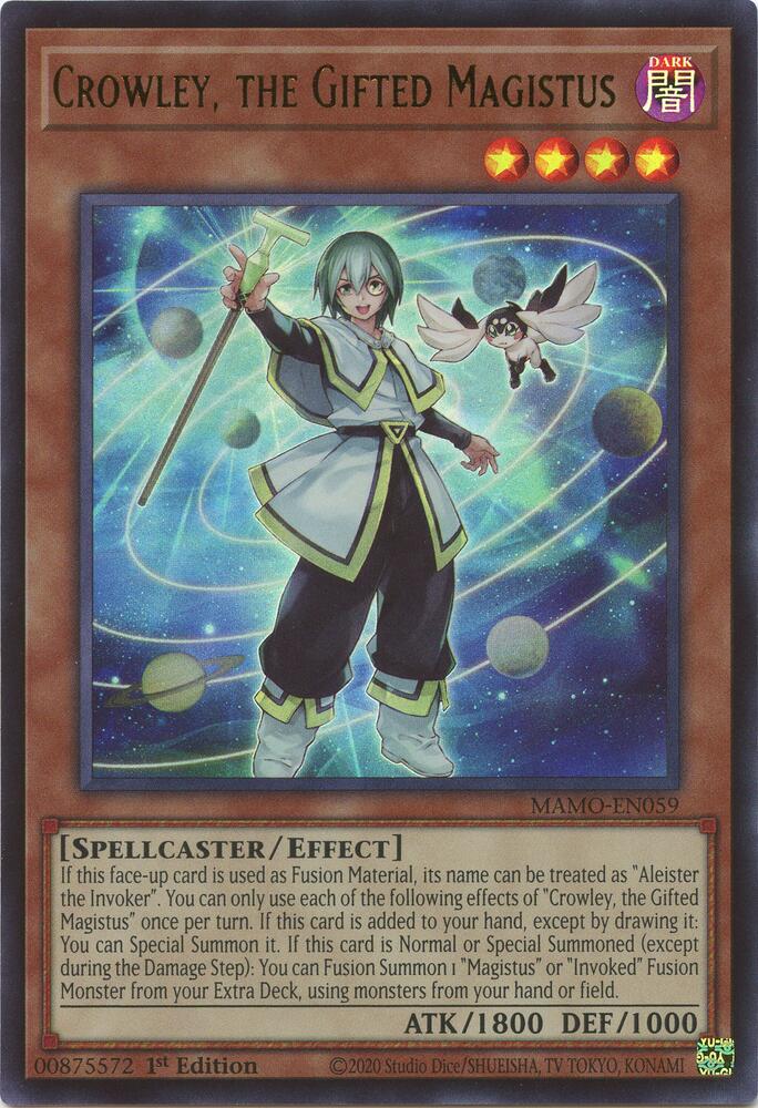 Crowley, the Gifted Magistus (MAMO-EN059)