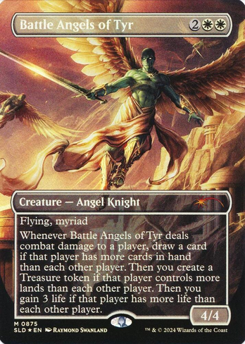 Battle Angels of Tyr [ #0875 Rainbow Foil ] (SLD-M-FOIL)