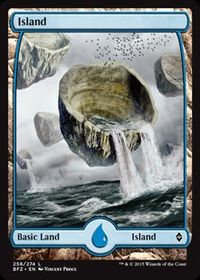 Island  [#258 Full Art] (BFZ-C)