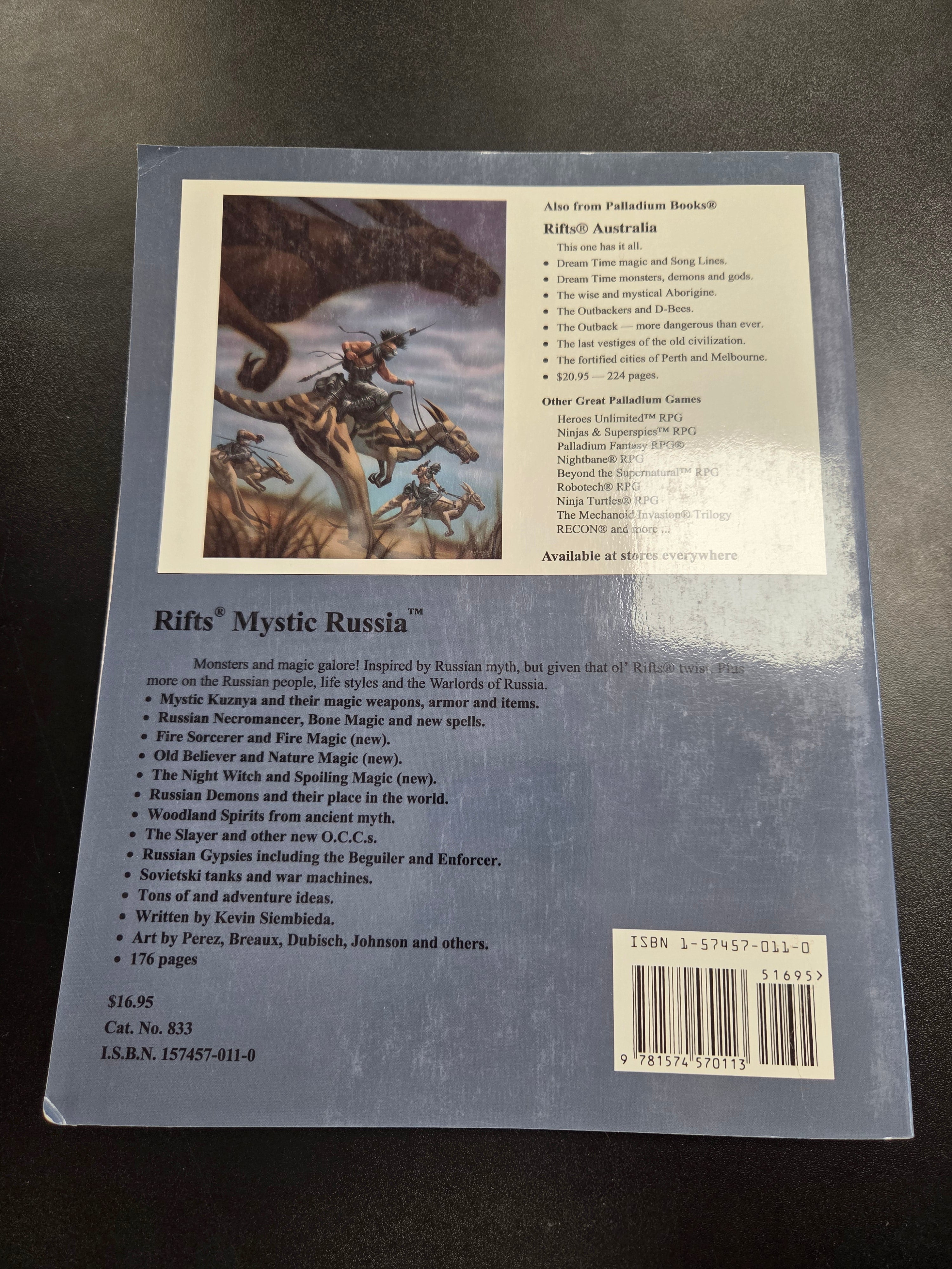 RIFTS World Book 18:  Mystic Russia (USED)