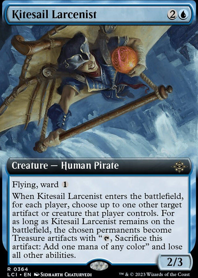 Kitesail Larcenist [#0364 Extended Art] (LCI-R)