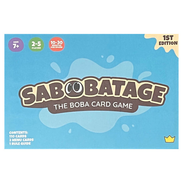 SaBOBAtage - The Boba Card Game