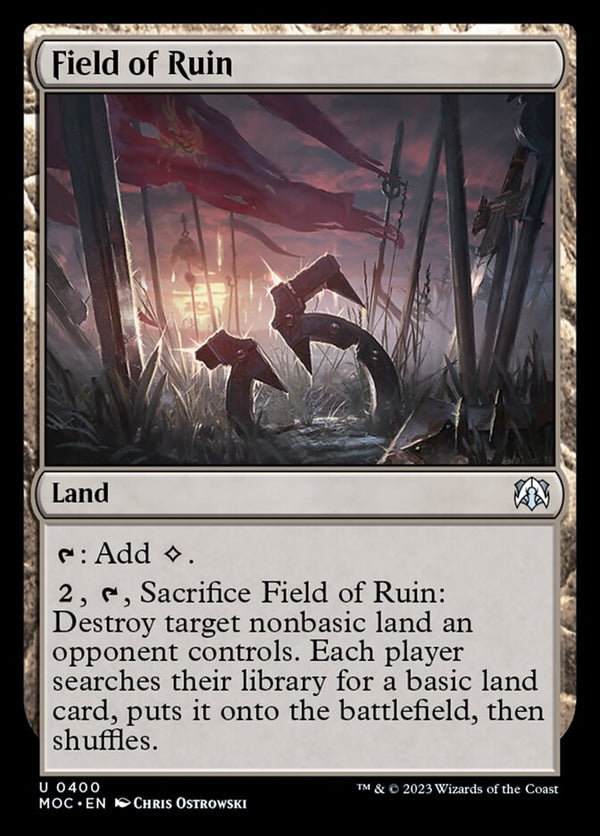 Field of Ruin [#0400 Reprint] (MOC-U)