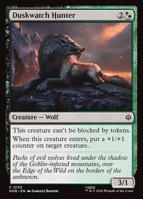 Duskwatch Hunter [ #0153 ] (HOB-C)