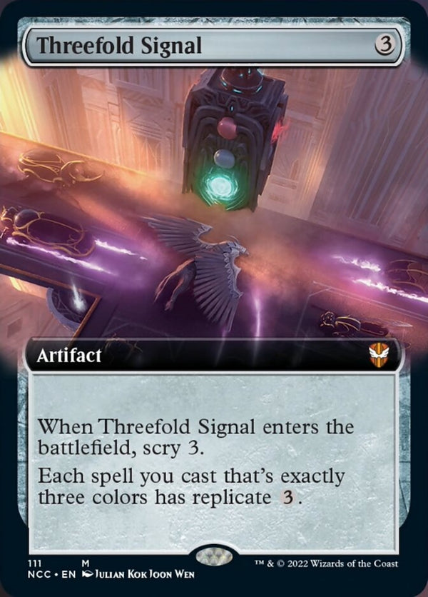 Threefold Signal [#111 Extended Art] (NCC-M)