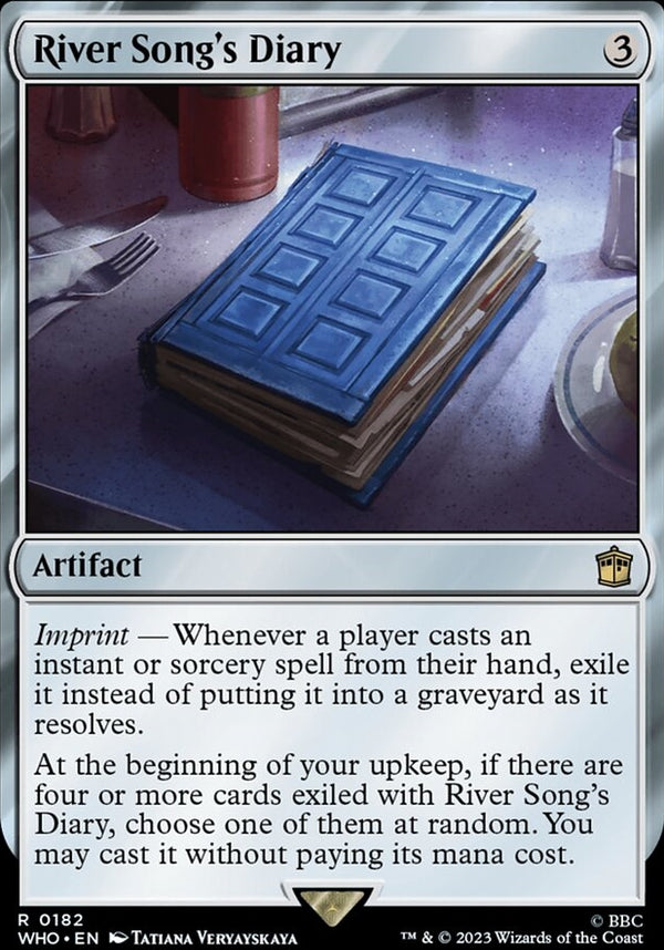 River Song's Diary [#0182 New Cards] (WHO-R)