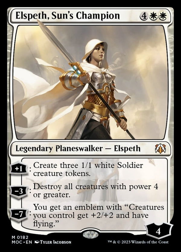 Elspeth, Sun's Champion [#0182 Reprint] (MOC-M)