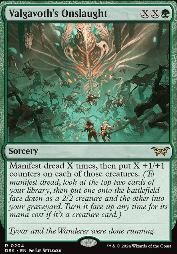 Valgavoth's Onslaught [#0204] (DSK-R-FOIL)
