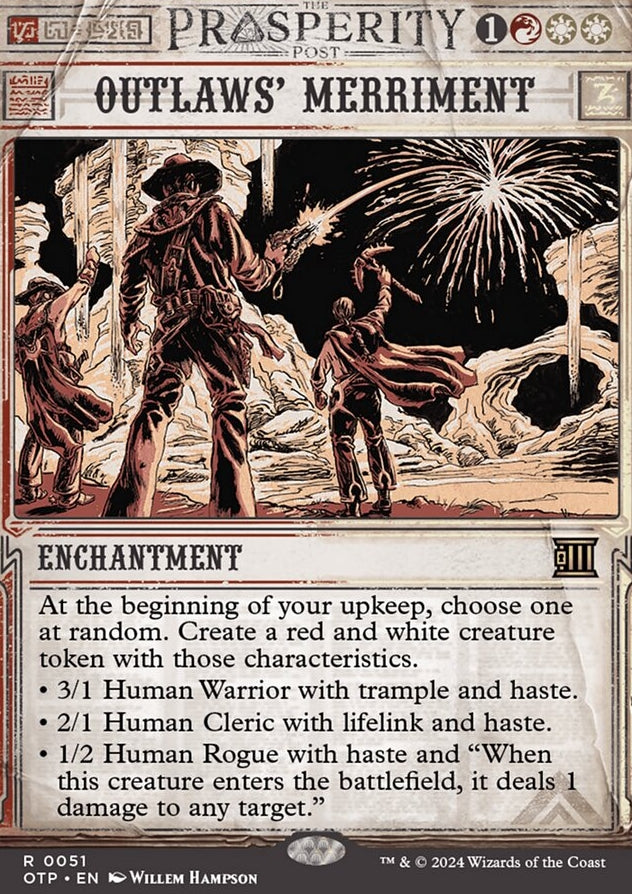 Outlaws' Merriment [#0051 Showcase] (OTP-R)