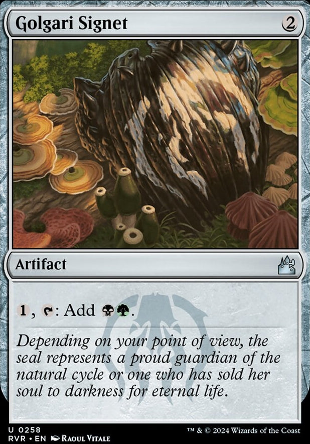 Golgari Signet [#0258] (RVR-U)