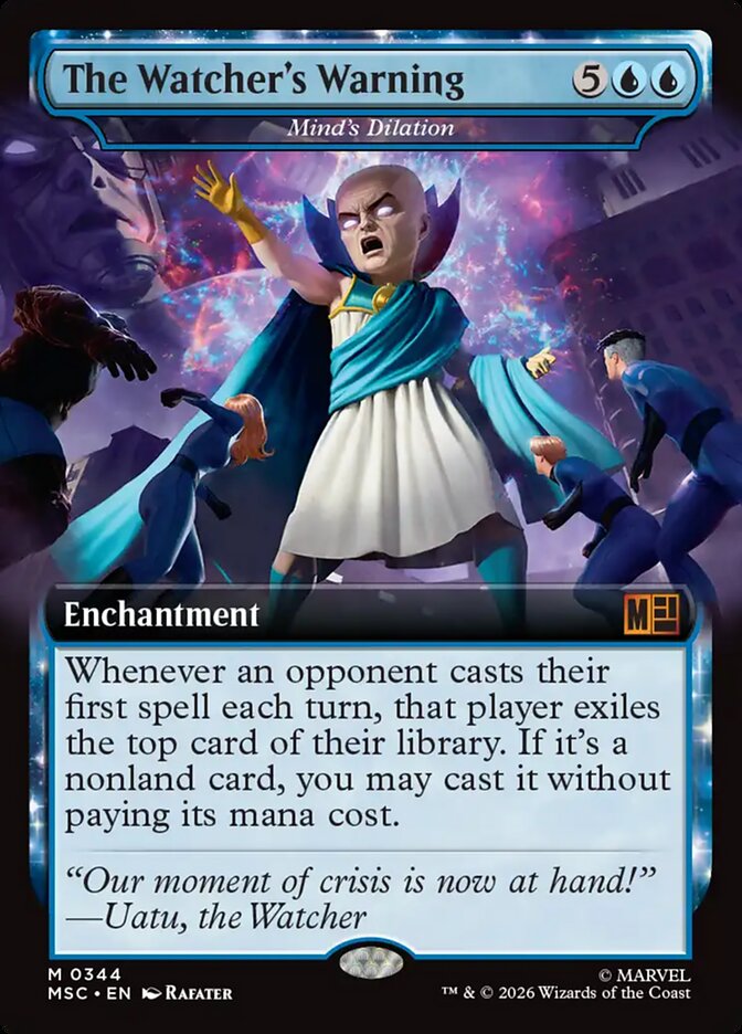 The Watcher's Warning - Mind's Dilation [ #0344 Extended Art ] (MSC-M)