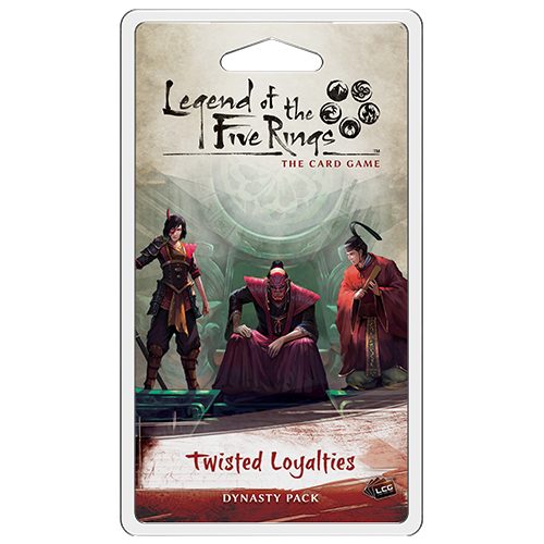 Legend of the Five Rings LCG: (L5C36) Temptations Cycle - Twisted Loyalties Dynasty Pack