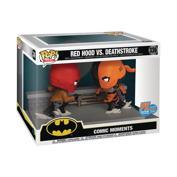 POP Figure Moment: DC #0336 - Red Hood vs. Deathstroke (PX) (SDCC 2020)