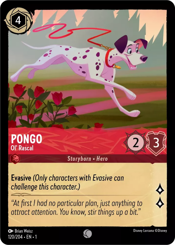 Pongo - Ol' Rascal (The First Chapter 120/204) Common - Near Mint