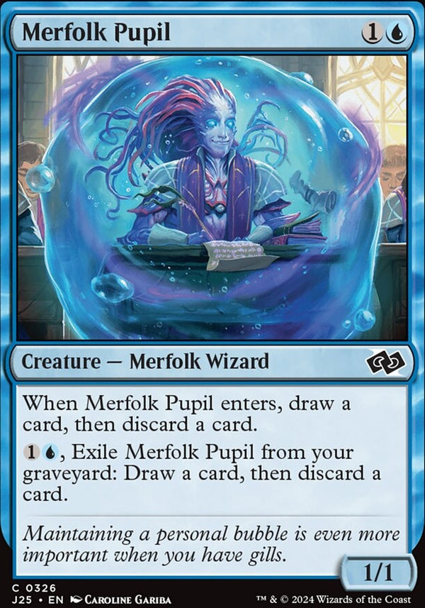 Merfolk Pupil [#0326] (J25-C)