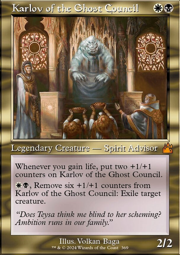 Karlov of the Ghost Council [#0369 Retro Frame] (RVR-M)