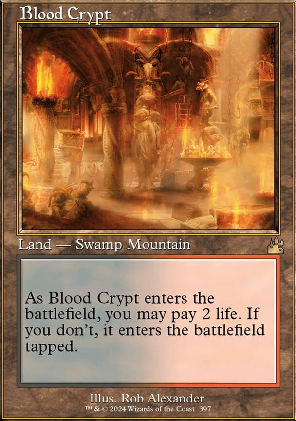 Blood Crypt [#0397 Retro Frame] (RVR-R)