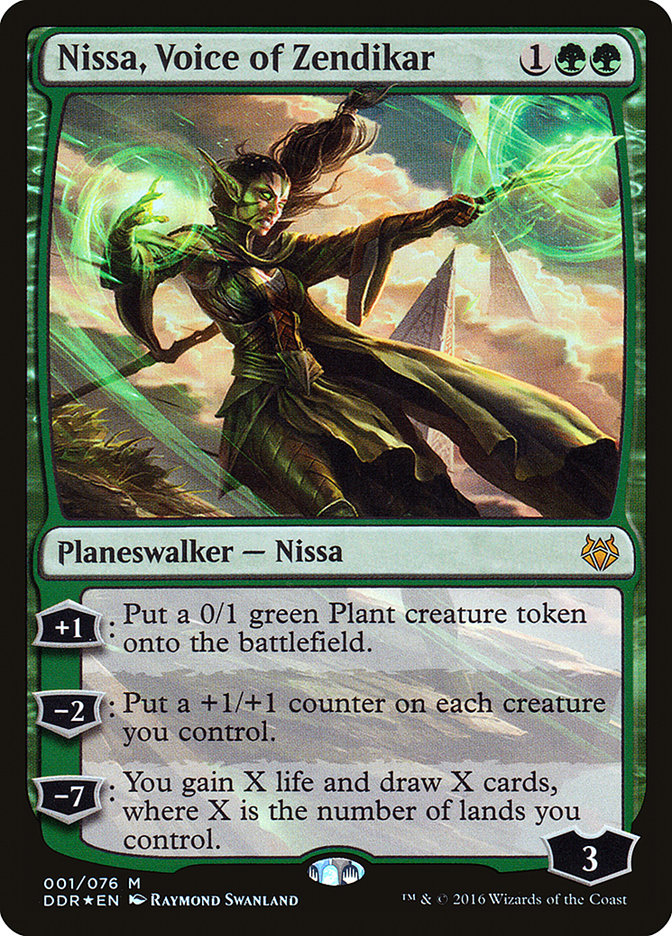 Nissa, Voice of Zendikar (DDR-M)