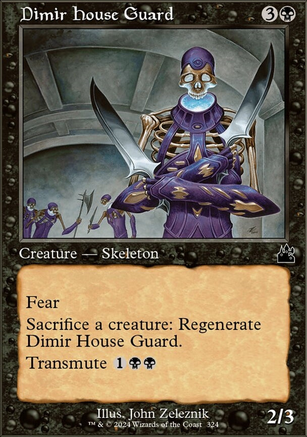 Dimir House Guard [#0324 Retro Frame] (RVR-C)