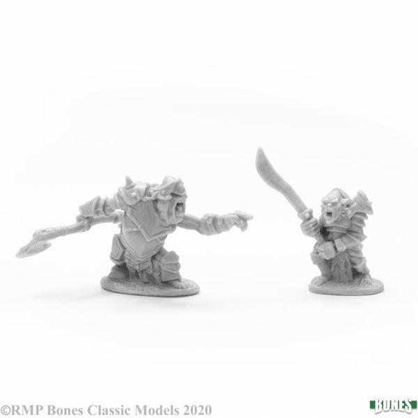 Bones 77678: Armored Goblin Leaders (2)