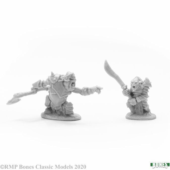 Bones 77678: Armored Goblin Leaders (2)