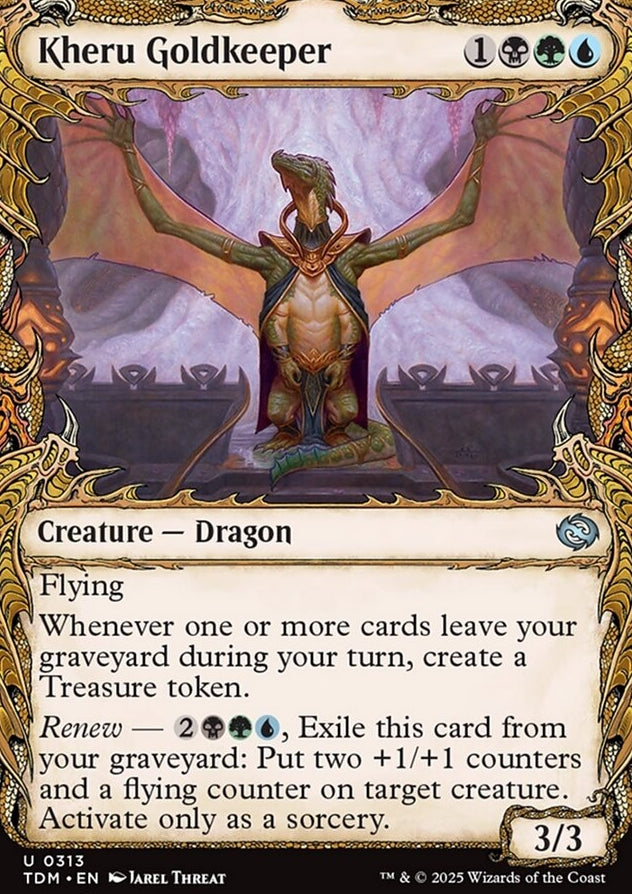 Kheru Goldkeeper [ #0313 Draconic Showcase ] (TDM-U)