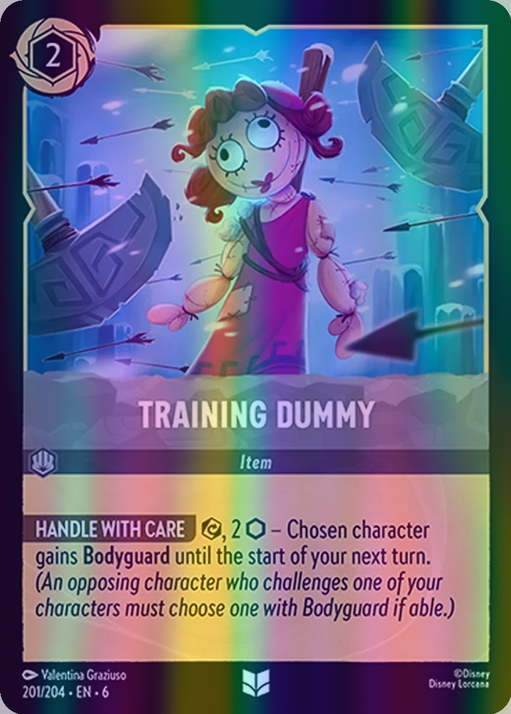 Training Dummy (Azurite Sea 201/204) Uncommon - Near Mint Cold Foil