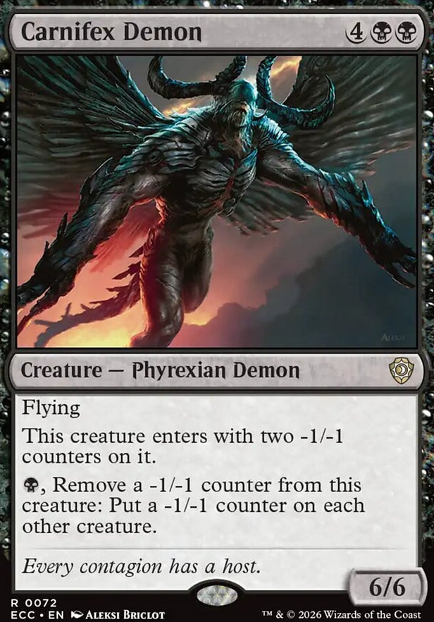 Carnifex Demon [ #0072 ] (ECC-R)