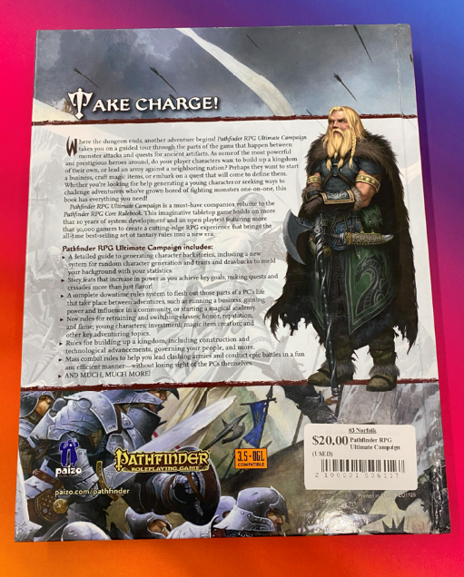 Pathfinder RPG: Ultimate Campaign (USED)