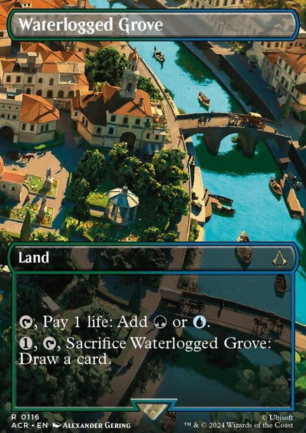 Waterlogged Grove [#0116 Scene Borderless] (ACR-R)