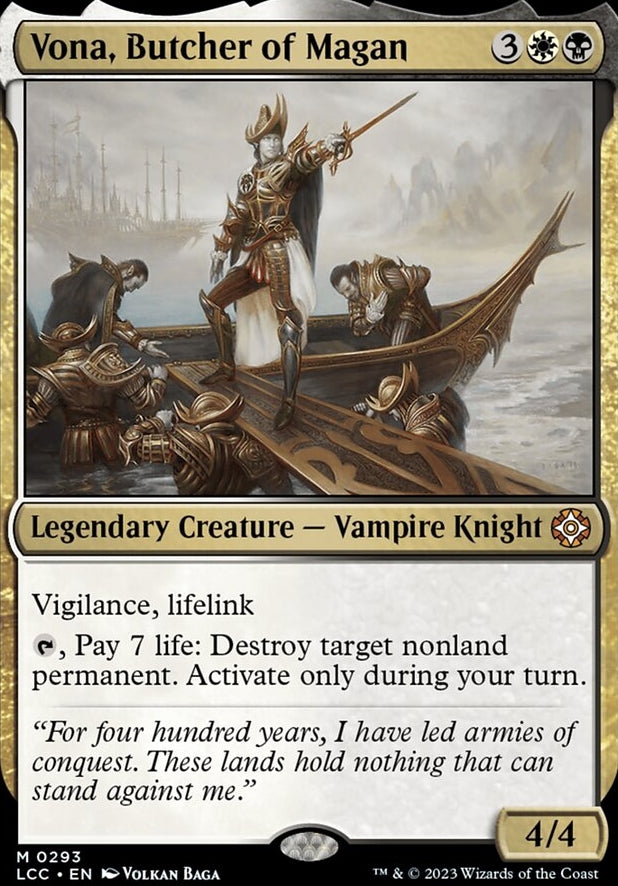 Vona, Butcher of Magan [