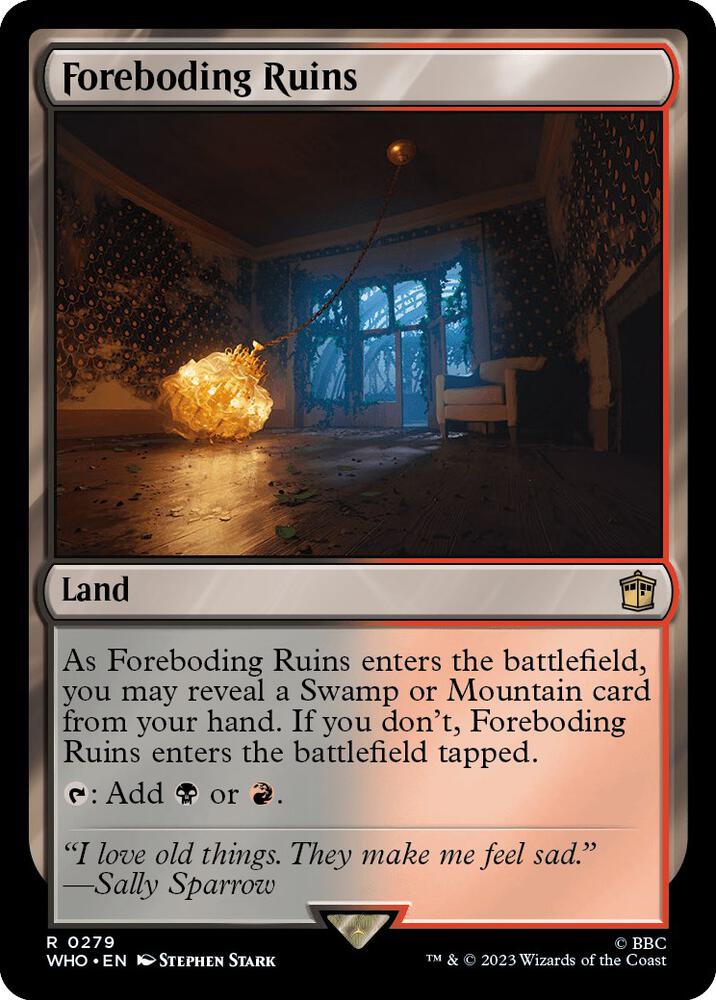 Foreboding Ruins [#0279 Reprint] (WHO-R-FOIL)