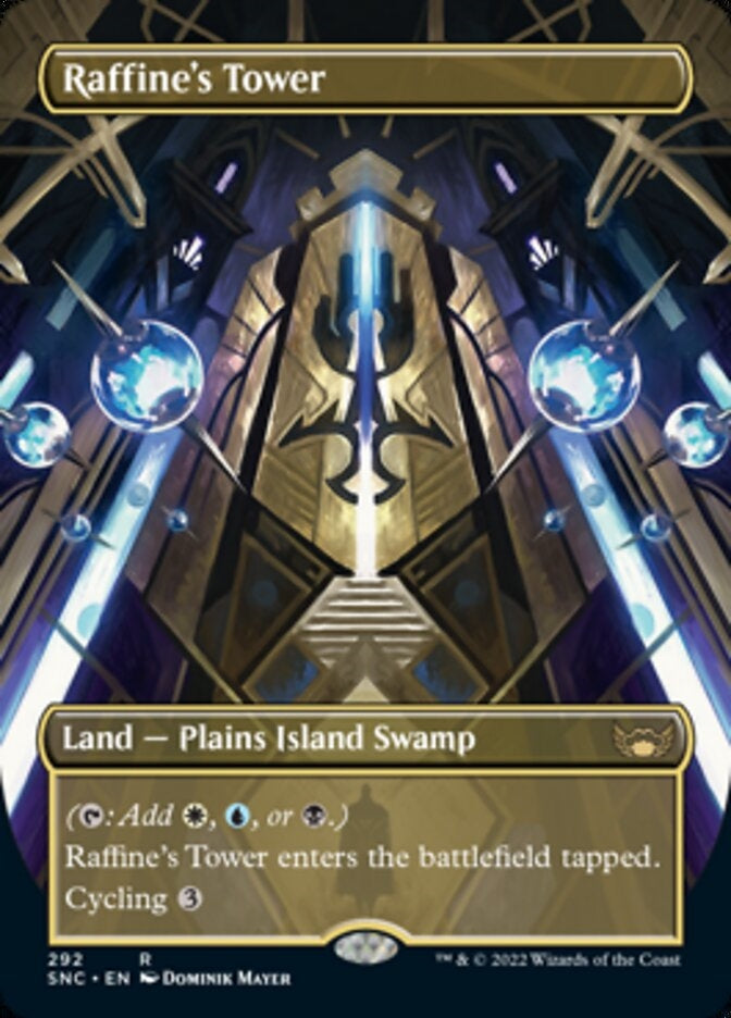 Raffine's Tower [ #292 Alternate-Art Borderless ] (SNC-R)