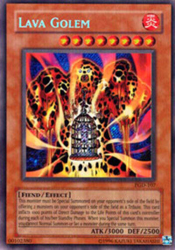 Lava Golem (PGD-107) Secret Rare - Light Play Unlimited Edition