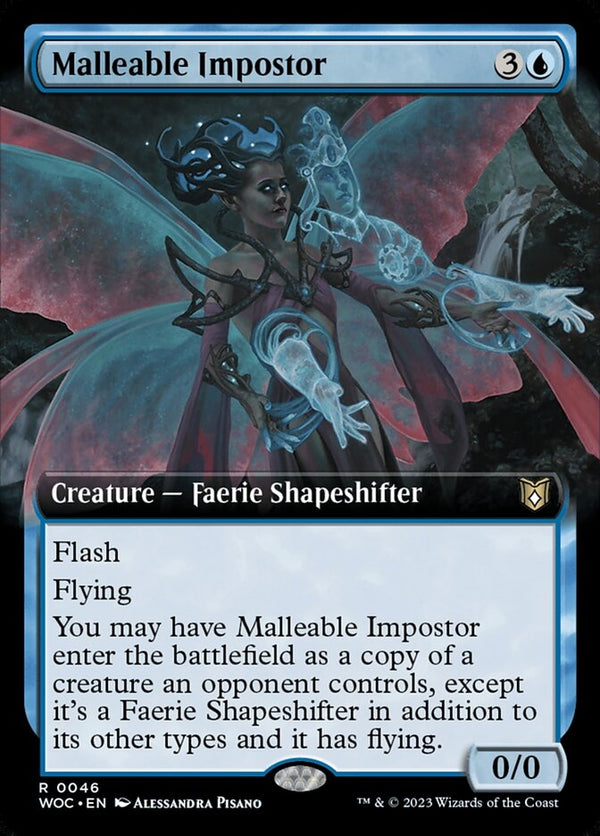 Malleable Impostor [#0046 Extended Art] (WOC-R)