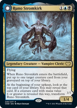 Runo Stromkirk // Krothuss, Lord of the Deep (VOW-R)