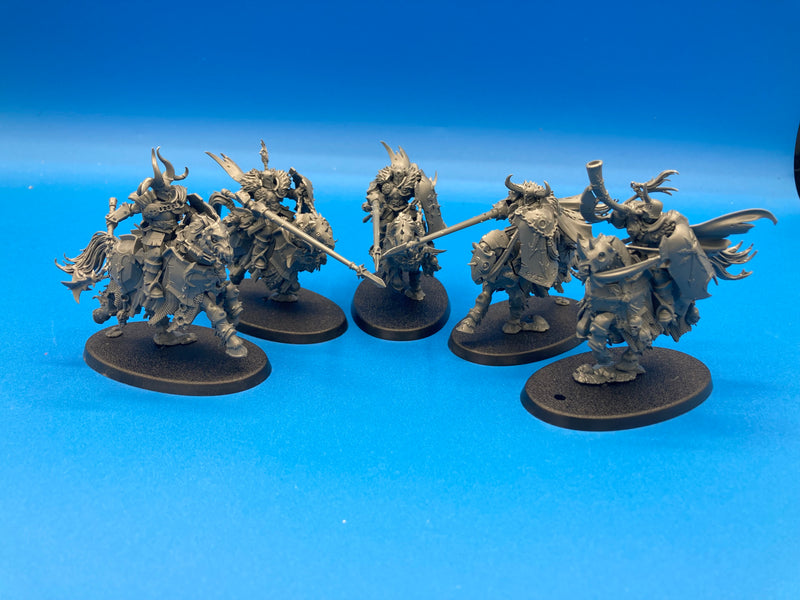 AoS: Slaves to Darkness - Chaos Knights (USED) [Lot