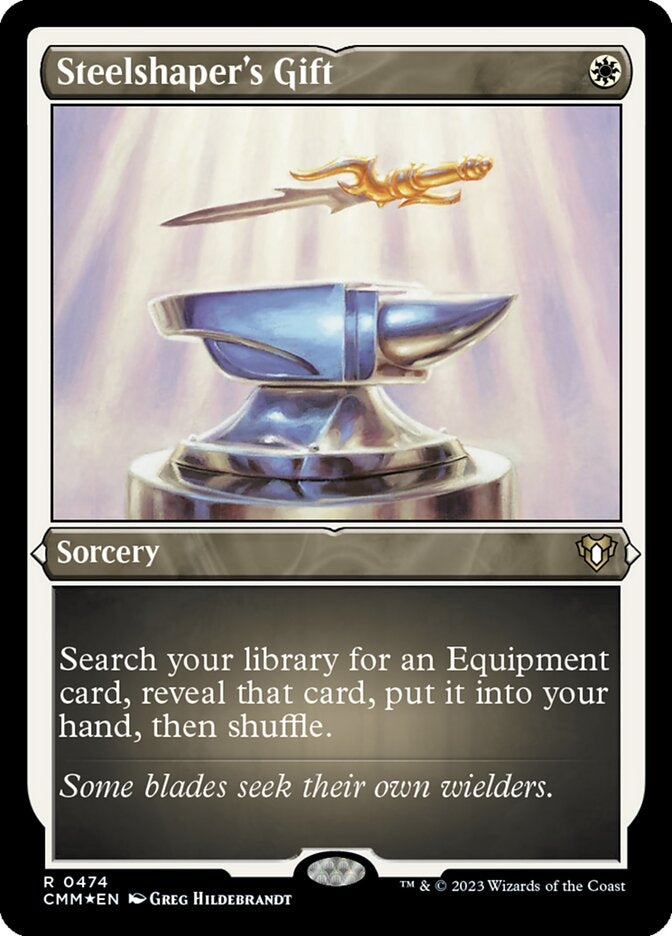 Steelshaper's Gift [#0474 Etched Foil] (CMM-R)