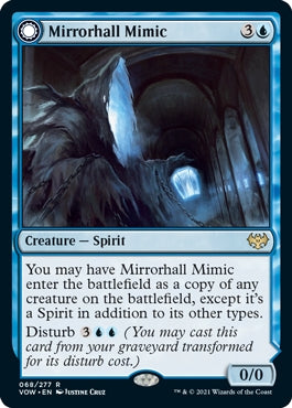 Mirrorhall Mimic // Ghastly Mimicry (VOW-R)