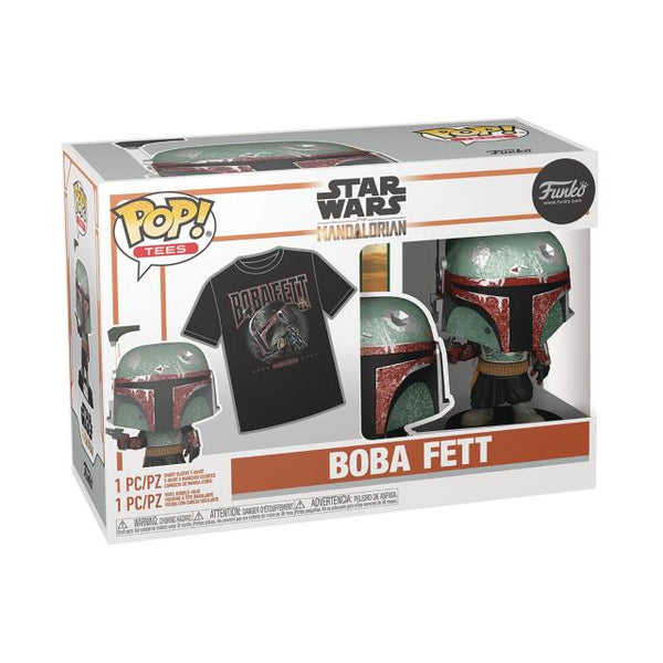 POP Figure Tees: Star Wars - Boba Fett (LG)