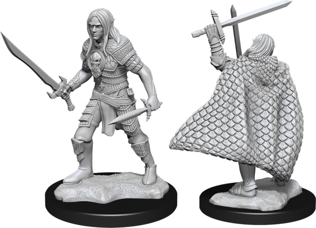 Pathfinder Battles: Deep Cuts - Elf Fighter Male W13